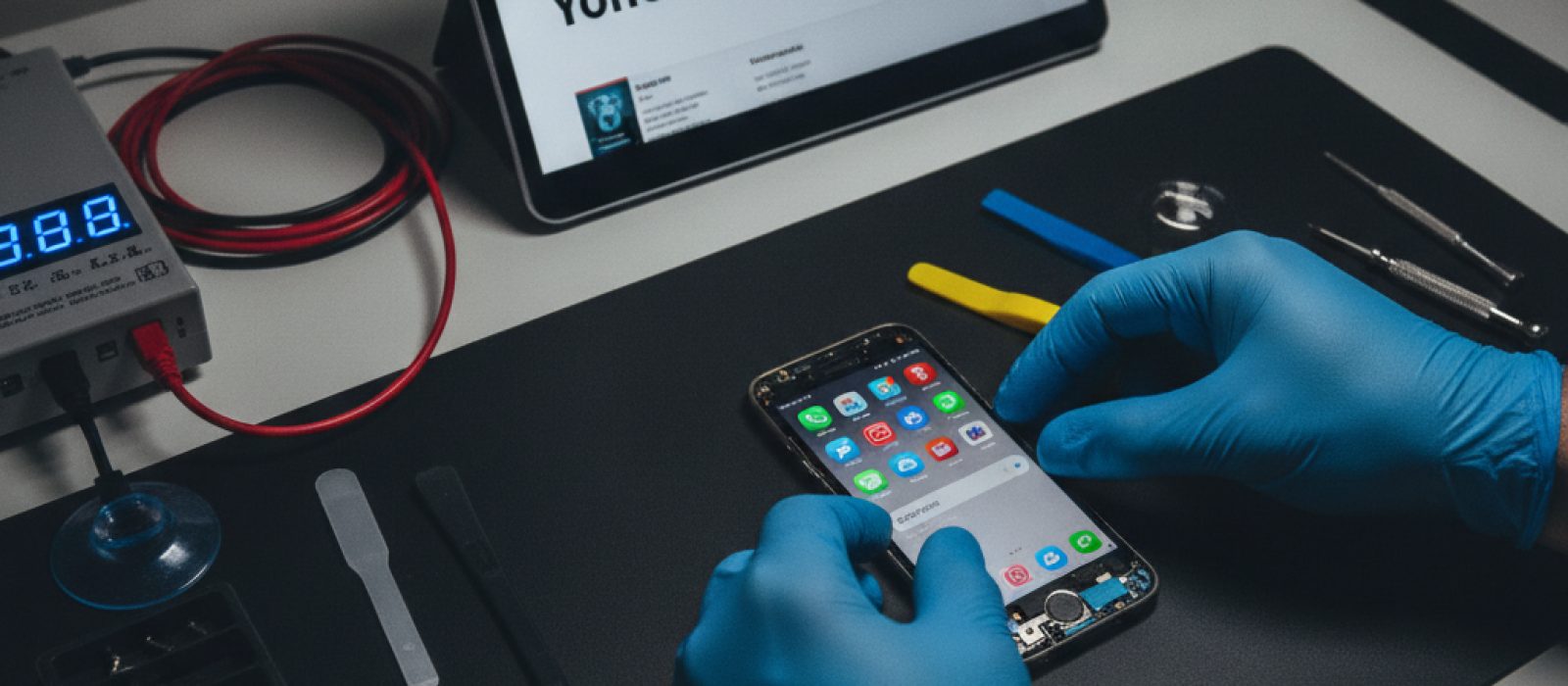iPhone ekranında farklı uygulamalardan gelen bildirimleri gösteren bir görsel, düzenli ve düzensiz bildirimleri vurguluyor.