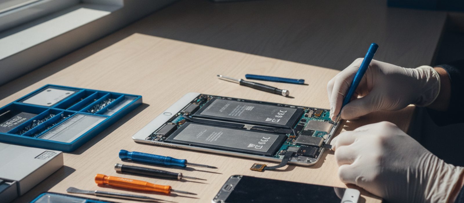 Apple ve Broadcom logosu, yeni nesil iPhone ve iPad'ler arasında teknolojik iş birliğini simgeliyor