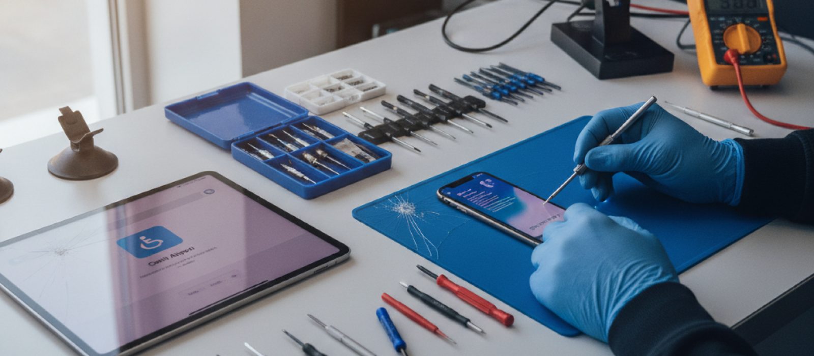 iPhone ekranında otomatik altyazı özelliği açıkken bir video izleyen kişi